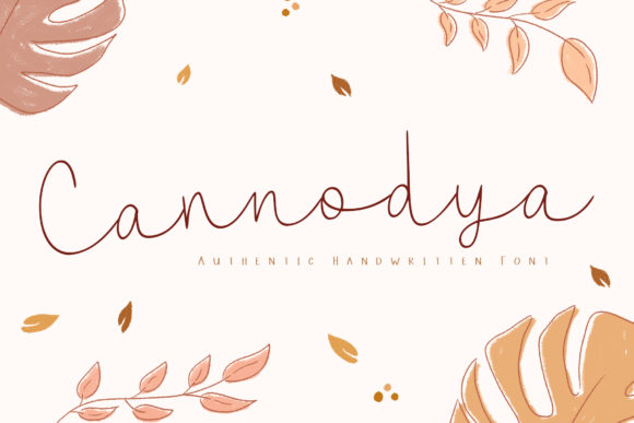 Cannodya: A Handwritten Font That Makes Your Campaign Feel Human