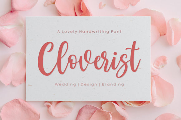 Cloverist: A Bold Handwritten Font for Editorial Personality