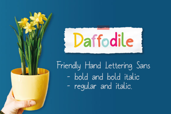 Daffodile: A Friendly Handwritten Font for Scroll-Stopping Marketing