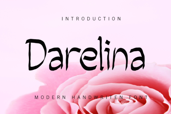Darelina: A Minimalist Handwritten Typeface for Thoughtful Web Design