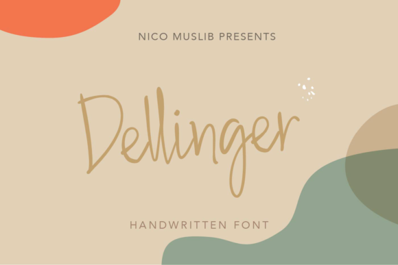 Dellinger: A Script Handwritten Font That Earns Its Space in Real Campaigns