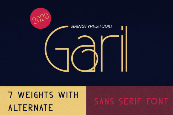 Garil: A Sans Serif Font That Breathes With Your Content