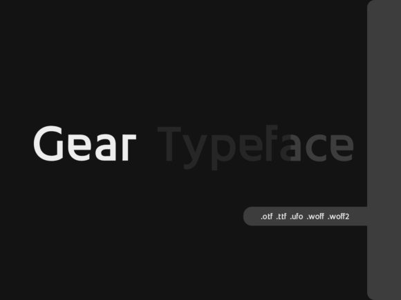 Gear: A Modern Sans Serif Font for Clean, Confident Web Design