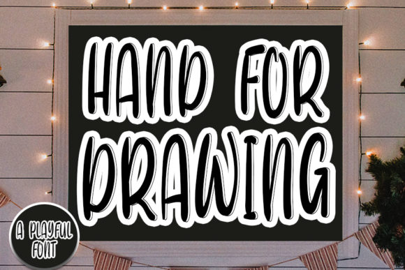 Hand for Drawing: A Bold Handwritten Font That Cuts Through the Feed