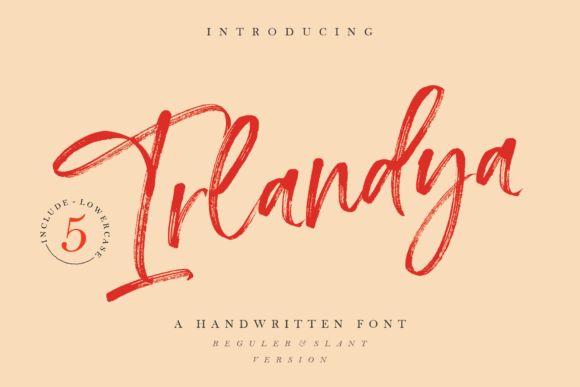 Irlandya: A Modern Handwritten Font That Feels Like Your Handmade Touch