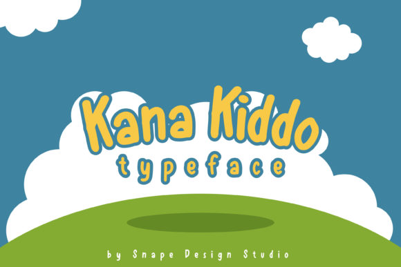 Kana Kiddo: A Friendly Handwritten Font for Small Business Branding