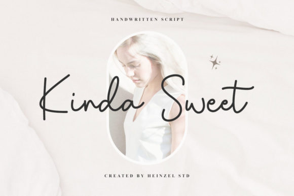 Kinda Sweet Font: A Delicate Handwritten Typeface for Small Business Branding