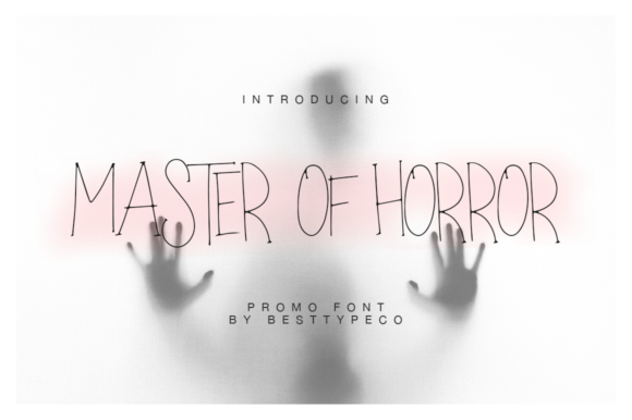 Master of Horror: A Handwritten Font for Editorial Spine and Seasonal Soul