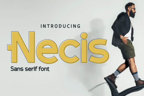 Necis: A Bold, Simple Sans Serif That Just Works