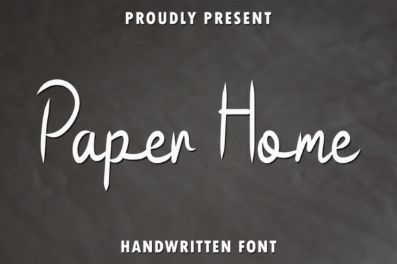 Paper Home: A Handwritten Font That Makes Your Brand Feel Human