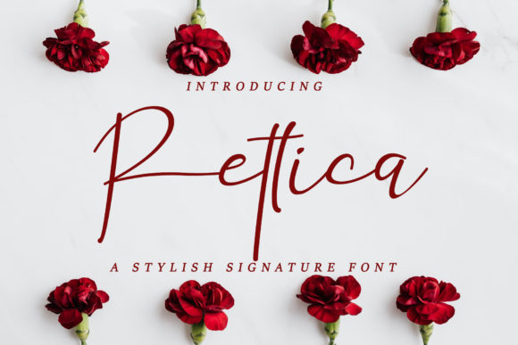 Rettica: A Signature Script Font for Scroll-Stopping Brand Content