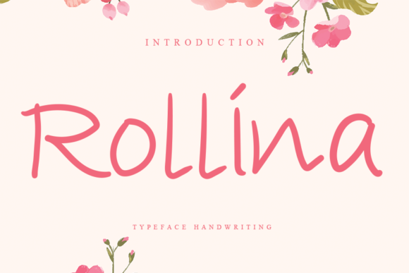 Rollina: A Modern Handwritten Font for Editorial Design