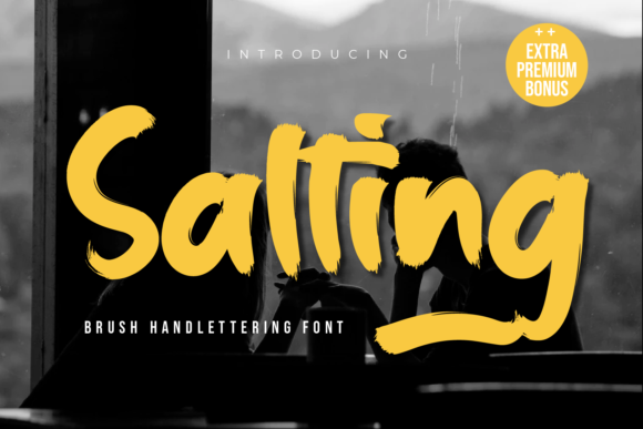 Salting: A Hand-Drawn Font That Feels Like a Quiet Conversation