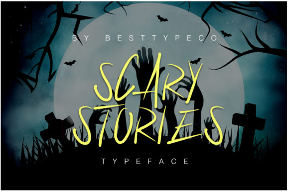 Scary Stories: A Handwritten Font That Gives Your Brand Real Personality