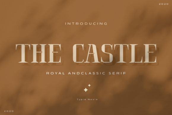 The Castle Serif Font for Bold Campaign Headlines