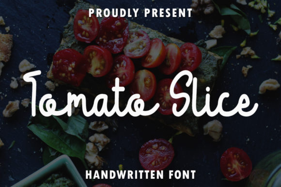 Tomato Slice: A Handwritten Font That Makes Your Brand Feel Thoughtful