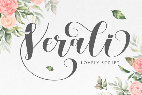 Verali: A Romantic Script Font for Digital Brand Moments
